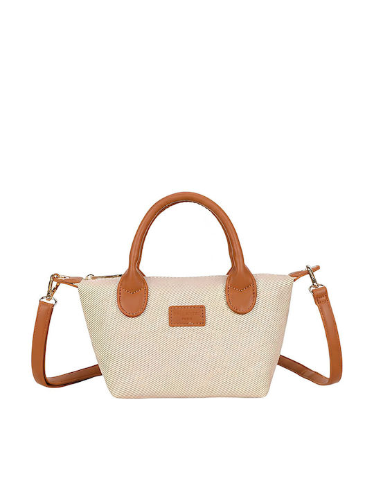 Gallantry Mini Canvas Tote Handbag Women Leathe...