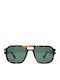 OJO Sunglasses Unisex Γυαλιά Ηλίου με Καφέ Σκελετό και Καφέ Polarized Φακό 28OTR33433