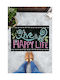 SteweHome Non-Slip Orange Entrance Doormat 70x45cm
