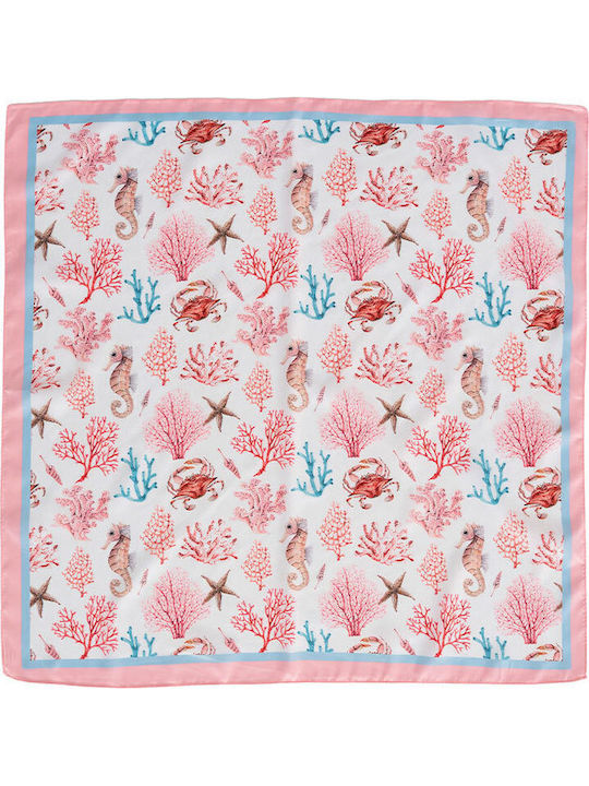 Hermosa Damen Seiden Schal Rosa