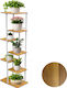 Suport Metalic Alb Pentru Plante 120x36x23.5cm