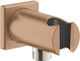 Grohe Outlet Elbow Rainshower Wall Union W Holder Wall Mount Universal Male Thread Support Cool Sunrise Glossy Gold