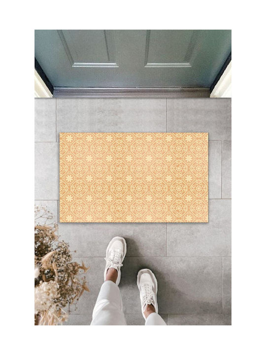 SteweHome Non-Slip White Entrance Doormat 45x70cm