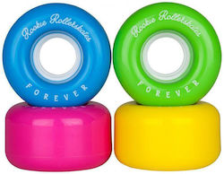Rookie All Stars Roți Multicolore 58mm 4 Bucăți