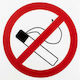 No Smoking Sticker N 8 Olymp Safety