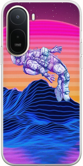 Θήκη Neon Astronaut Xiaomi Redmi A7 Pro Flexible Tpu Διάφανη Σιλικόνη