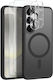 Northjo 5 In 1 Protection Set Back Cover Plastic Black Galaxy S24