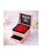 Cutie Accesorii "Love Wishes" Sertar Trandafiri Săpun Noi Card Felicitare Geantă Cadou Roz