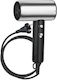 Avizar Ergonomic 1200w Hair Dryer Multi-ventilation System Black Silver