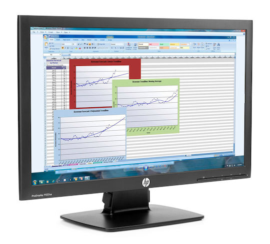 HP P222VA Refurbished Grade B TFT-LCD Monitor 21.5" FHD 1920x1080