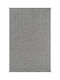 SteweHome Non-Slip Rectangular Cotton Gray Rug 100x200cm