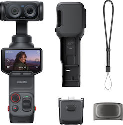 Insta360 Luna Ultra 47GB Action Camera 8K Standard Bundle with 2" Touch Screen and Wi-Fi Cosmic Black