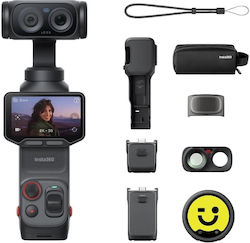 Insta360 Luna Ultra 47GB Action Camera 8K Creator Bundle with 2" Touch Screen and Wi-Fi Cosmic Black