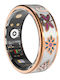 Forever Inel Inteligent Botanical 19,8mm cu Pulsometru Rose Gold