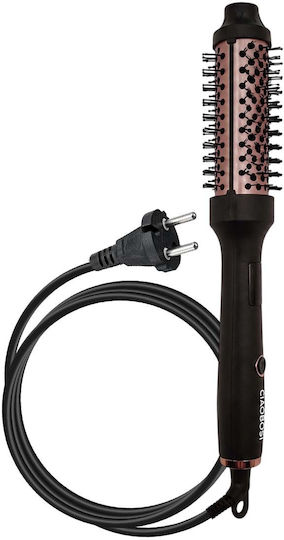 Avizar 55W Keramik Elektrische Haarbürste Für Haarglättung Hochleistungs-Schwarz