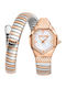 Just Cavalli Ceas Dama 34.5mm Cu Baterie Cu Brățară Roz Din Oțel Just Cavalli