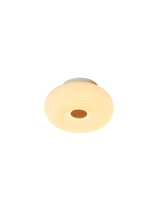 VK Lighting Plafonieră de Tavan 20cm Albă cu LED Integrat