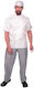 Portwest Chef Coat 100% Cotton White Cumbria