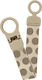 Bibs Клипс За Биберон - Loop Clip Pacifier Chain Оранжев