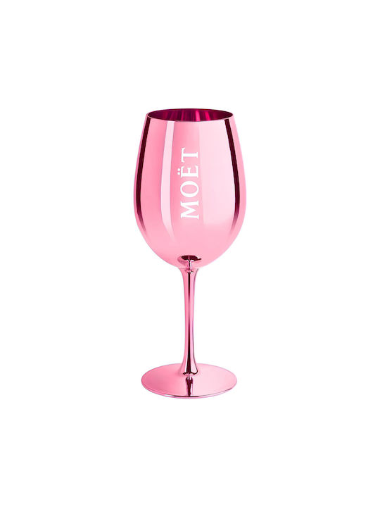 Resteq Champagnerglas aus Kunststoff in Rose Gold Farbe Kelch