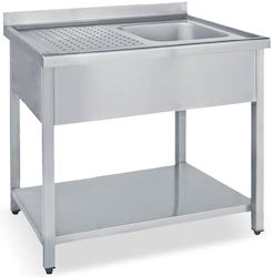 Bambas Frost Offene Doppelter Spülküche Spüle LA2-140 50x50x30cm