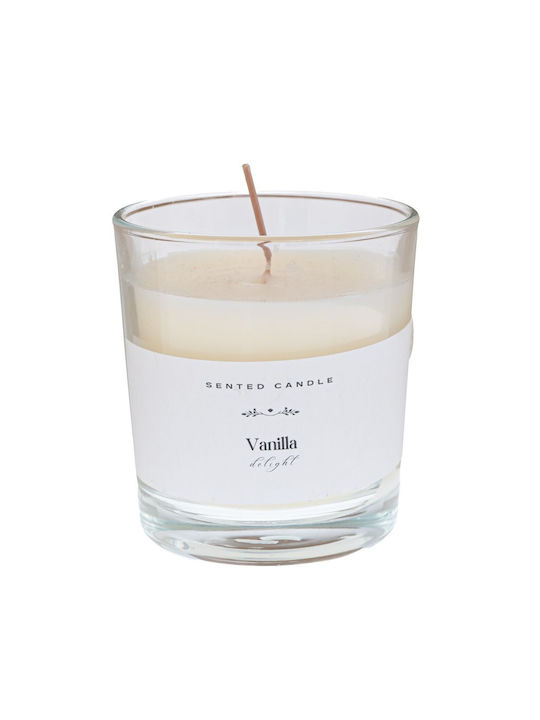 Iliadis Aromatic Candle In Jar With Vanilla Perfume