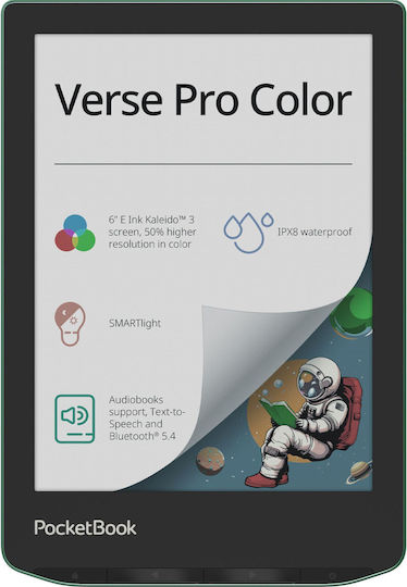 Pocketbook Verse Pro Color 6" (16GB) Sage Glow