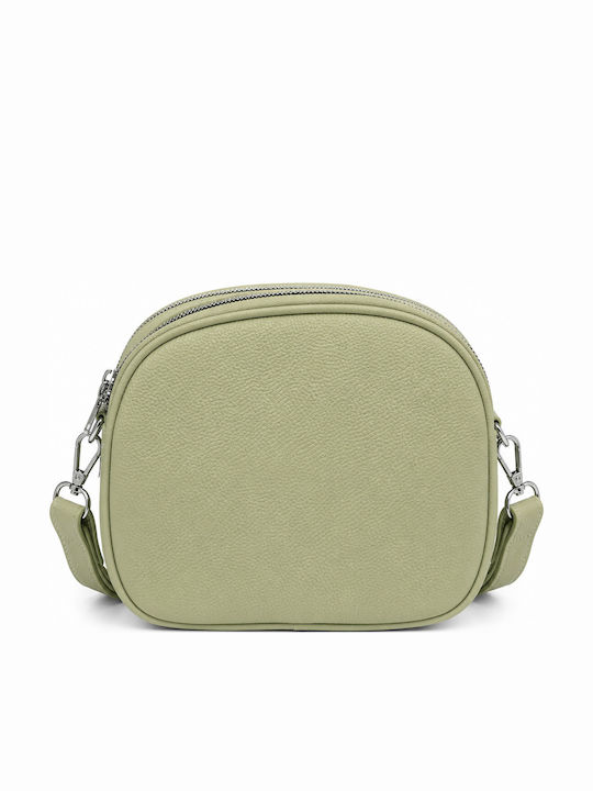 Paolo Bags Γυναικεία Τσάντα Χιαστί Πράσινη