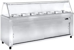 Niki Inox Elektrisches Kommerzielles Bain Marie mit Kapazität xGN1/1 Niki Inox Elektrisches Kommerzielles Bain Marie mit Kapazität xGN1/1