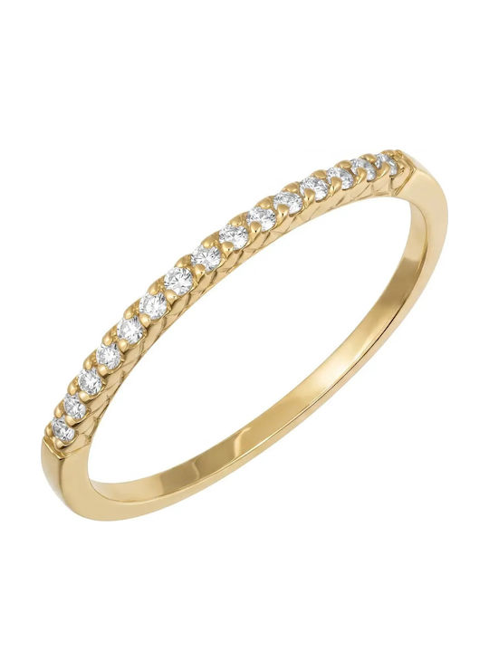 Inel Pentru Femei Învârtitoare cu Diamant din Aur 18K