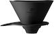 Hario V60 02 Kaffee Reise Dripper Schwarz