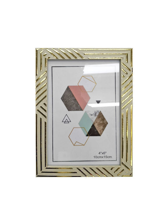 SPV Plastic Photo Frame With Gold Frame