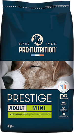Flatazor 3kg Dry Food for Adult Small Breed Dogs with Vegetables