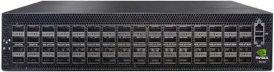 NVidia Spectrum-4 SN5400 Managed L2 Switch with 64 Gigabit (1Gbps) Ethernet Ports