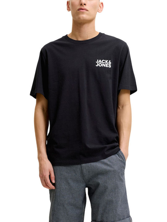 Jack & Jones Bluză Alb-Negru