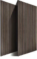 Set Panouri Acustice 120 X 60 Cm Maro Închis 120x2x60 Cm Set Panouri Acustice 120 X 60 Cm Maro Închis 120x2x60 Cm
