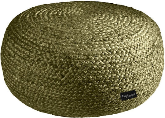 Пуф Скамея Водоустойчив Ottoman Маслинен 65x65x30см