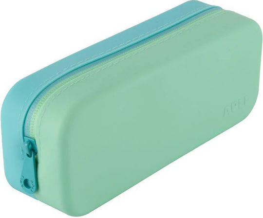 Apli Bicolor Pastel Nordic Κασετίνα από Σιλικόνη Βαρελάκι Γαλάζια