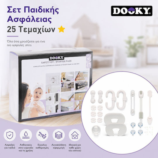 Dooky Protective Set with Sticker 25 Pieces
