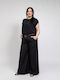 Damen Stoffhose Schwarz