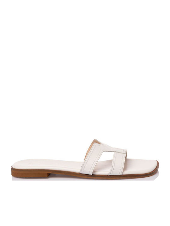 Leather Women's Sandals White