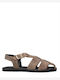 Women's Flat Sandals Brown