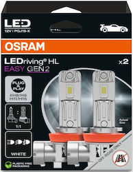 Osram Hl Easy Gen 2 Λάμπες H8 / H9 / H11 / H16 / DRL LED Ψυχρό Λευκό 2τμχ Osram Hl Easy Gen 2 Λάμπες H8 / H9 / H11 / H16 / DRL LED Ψυχρό Λευκό 2τμχ