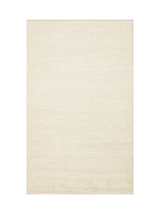 SteweHome Handmade Beige Runner Rug 80x150cm