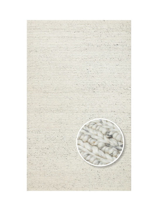 SteweHome Handmade Gray Runner Rug 80x150cm