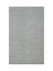 SteweHome Handmade Rectangular Gray Rug 130x190cm