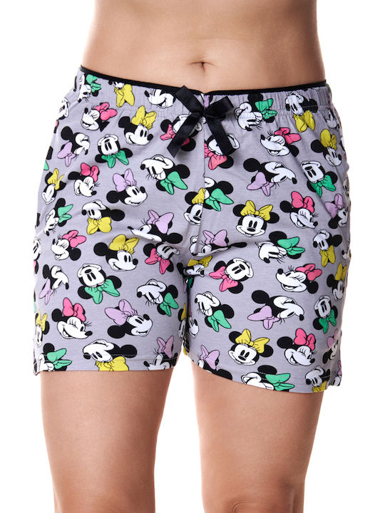 Comfort Summer Women's Pyjama Shorts Gray