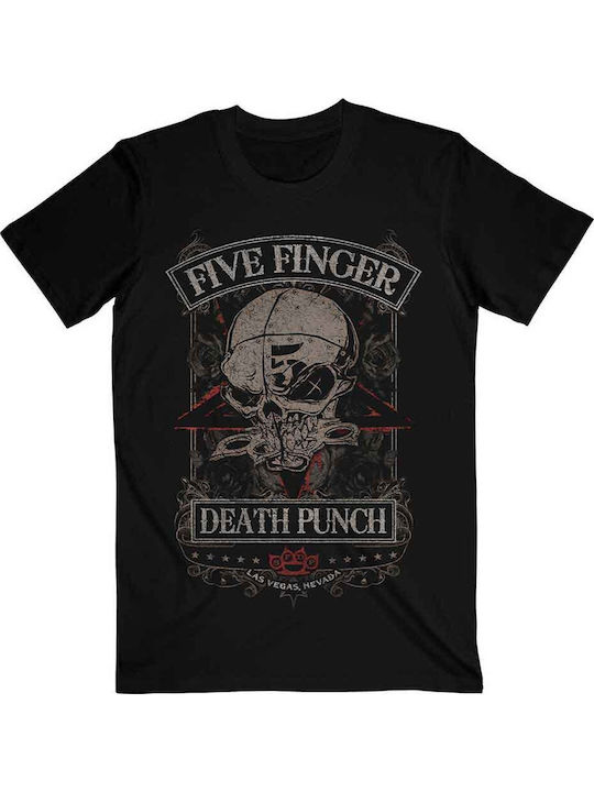 Five Finger Death Punch Unisex Bedrucktes T-shirt Wicked