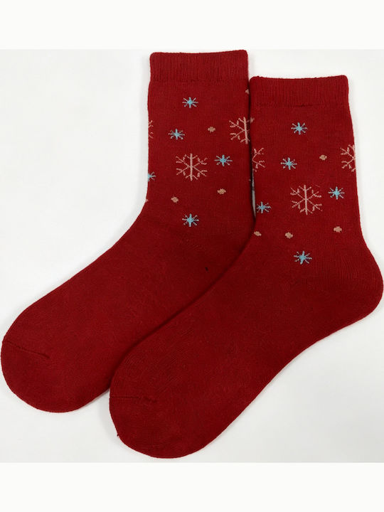 Coco&Hana Women’s Red Socks