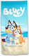 Borea Kinder-Strandtuch Microfaser Bluey & Bingo Hellblau 70x140